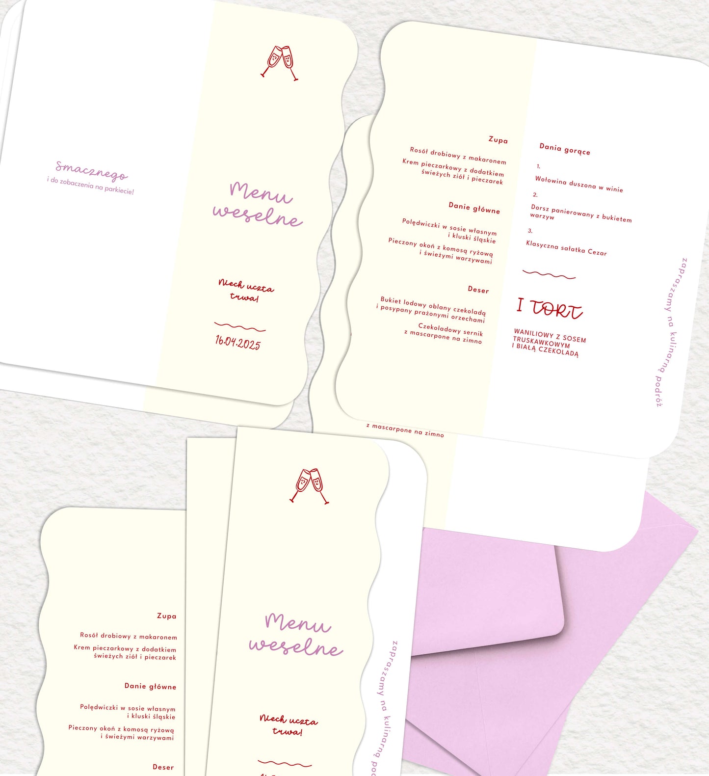 Menu składane - Joyland