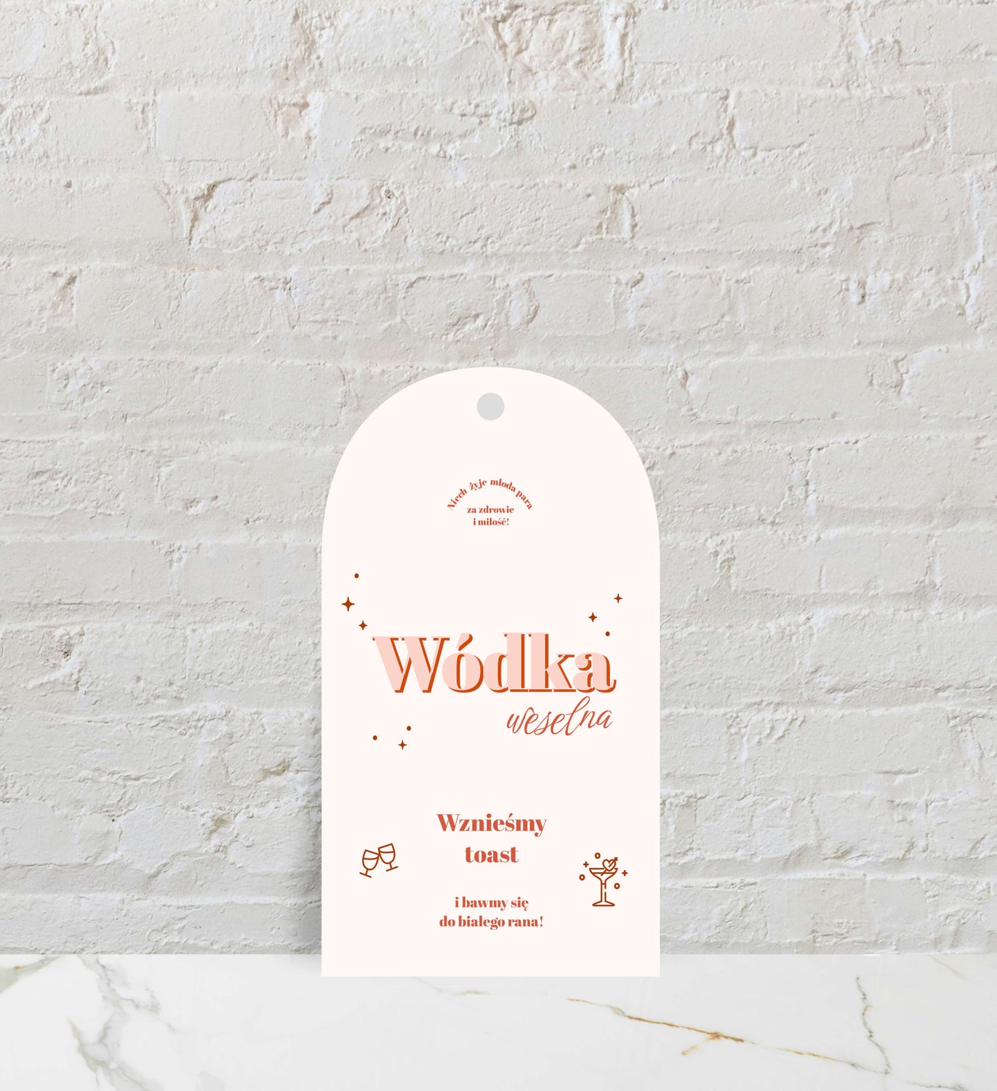 Zawieszka na alkohol - Peachy Chic
