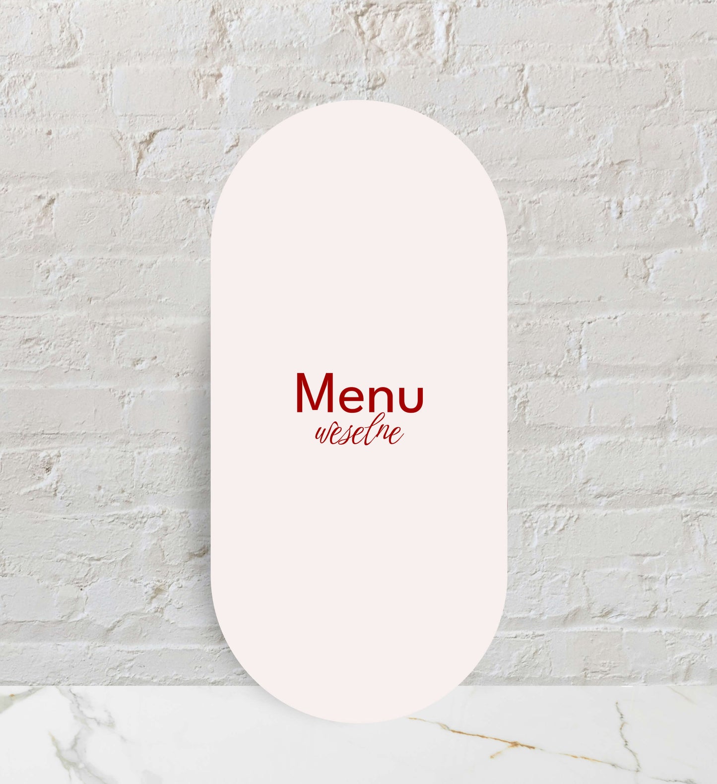 Menu składane - Palm Dreams