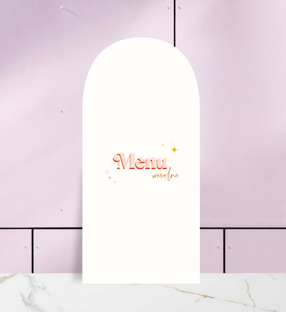 Menu składane - Summer Charm