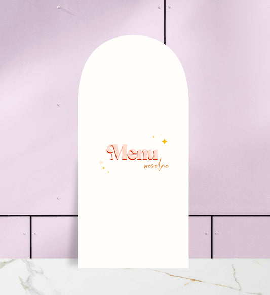 Menu składane - Summer Charm