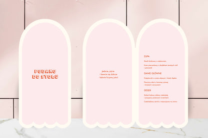 Menu składane - Vanilla Crumble